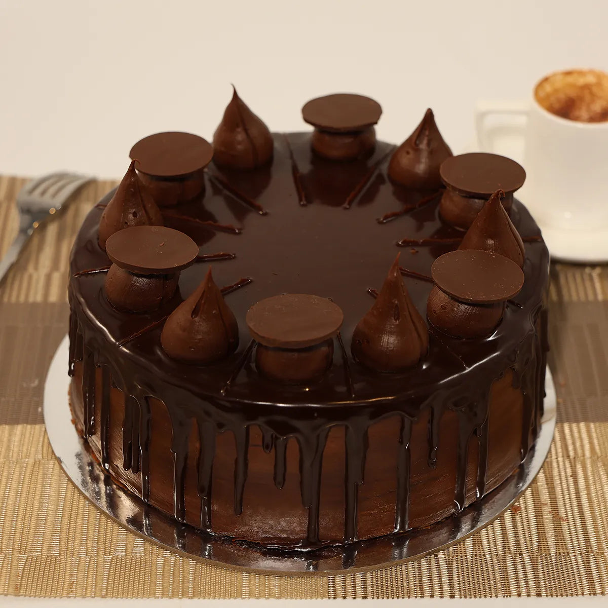 Death By Chocolate Torte - Cut