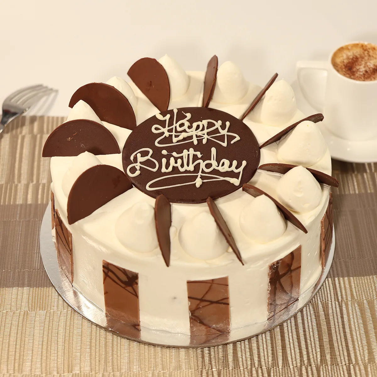 Vanilla Sponge Birthday Cake