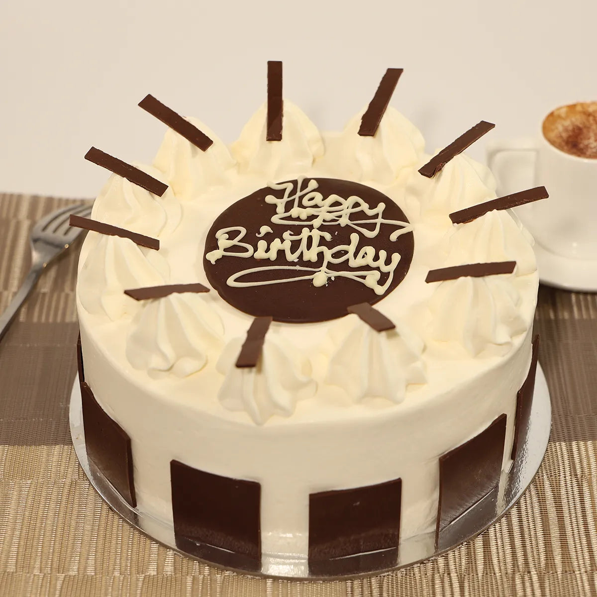 Vanilla Sponge Birthday Cake