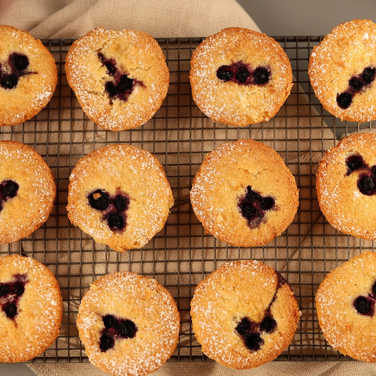 Blueberry Friands