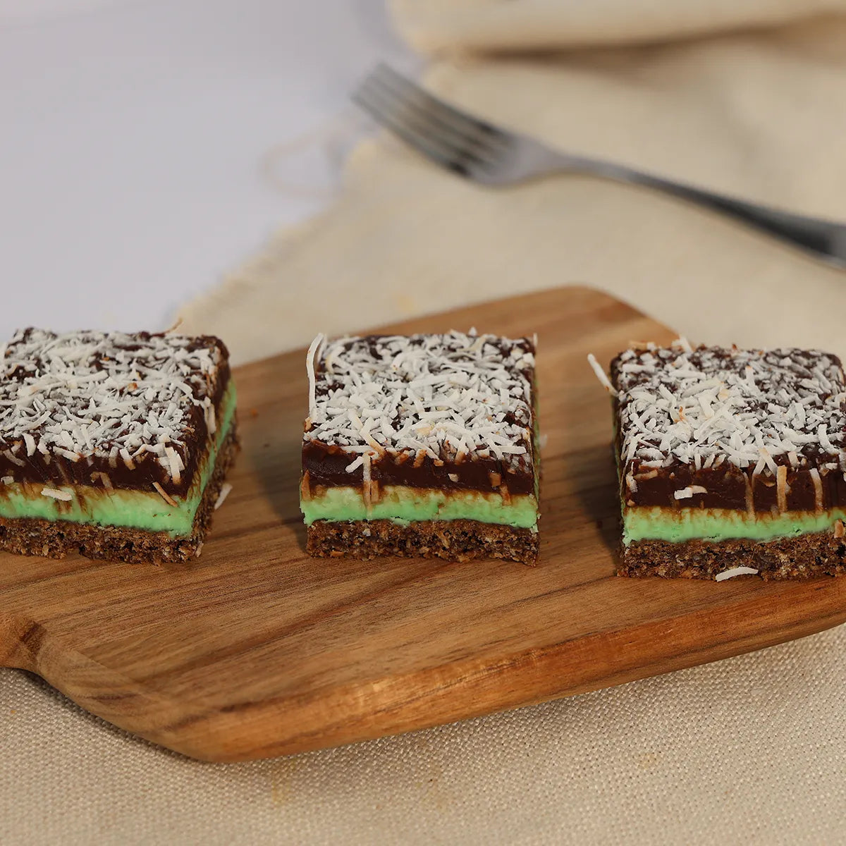 Chocolate Mint Slice