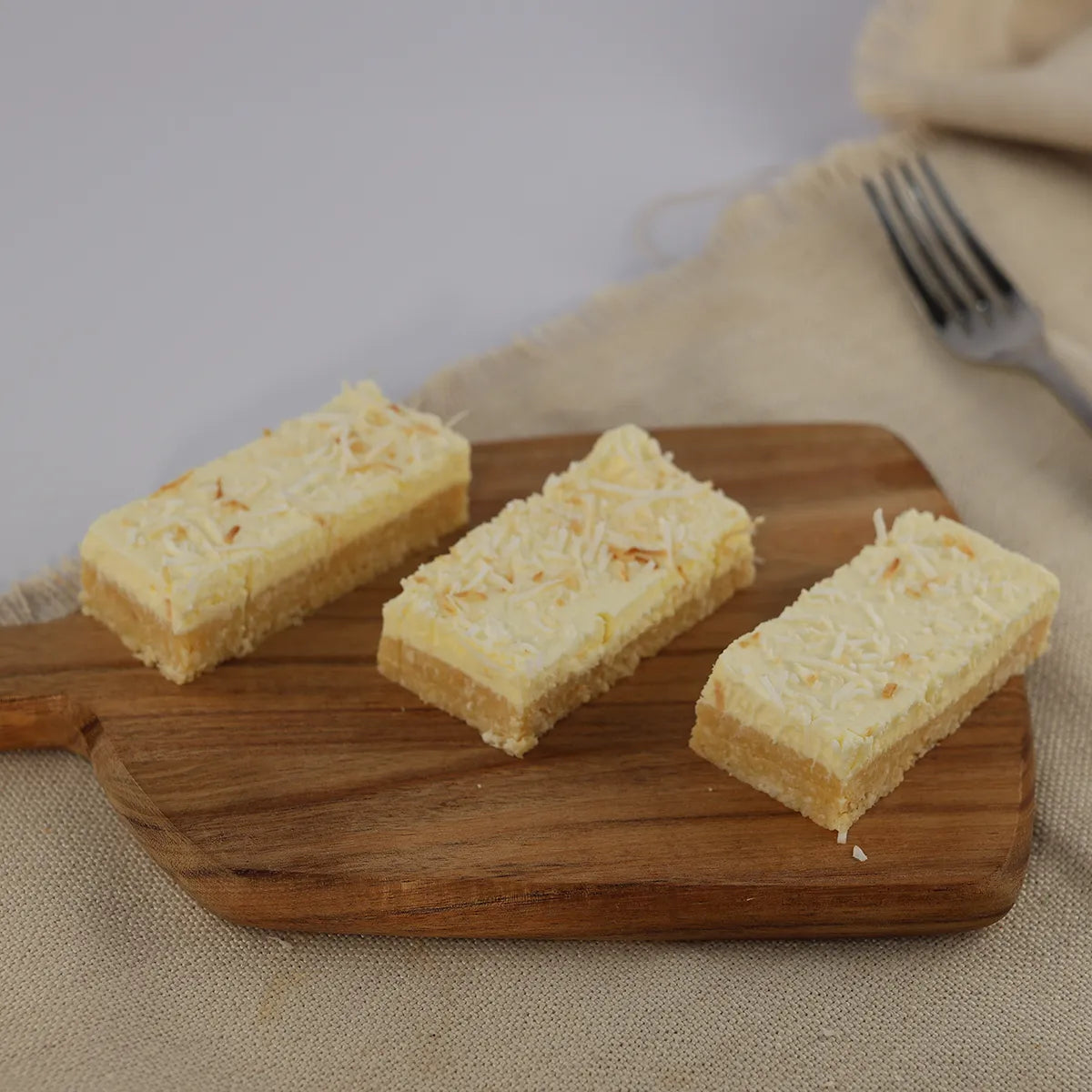 Lemon Coconut Slice