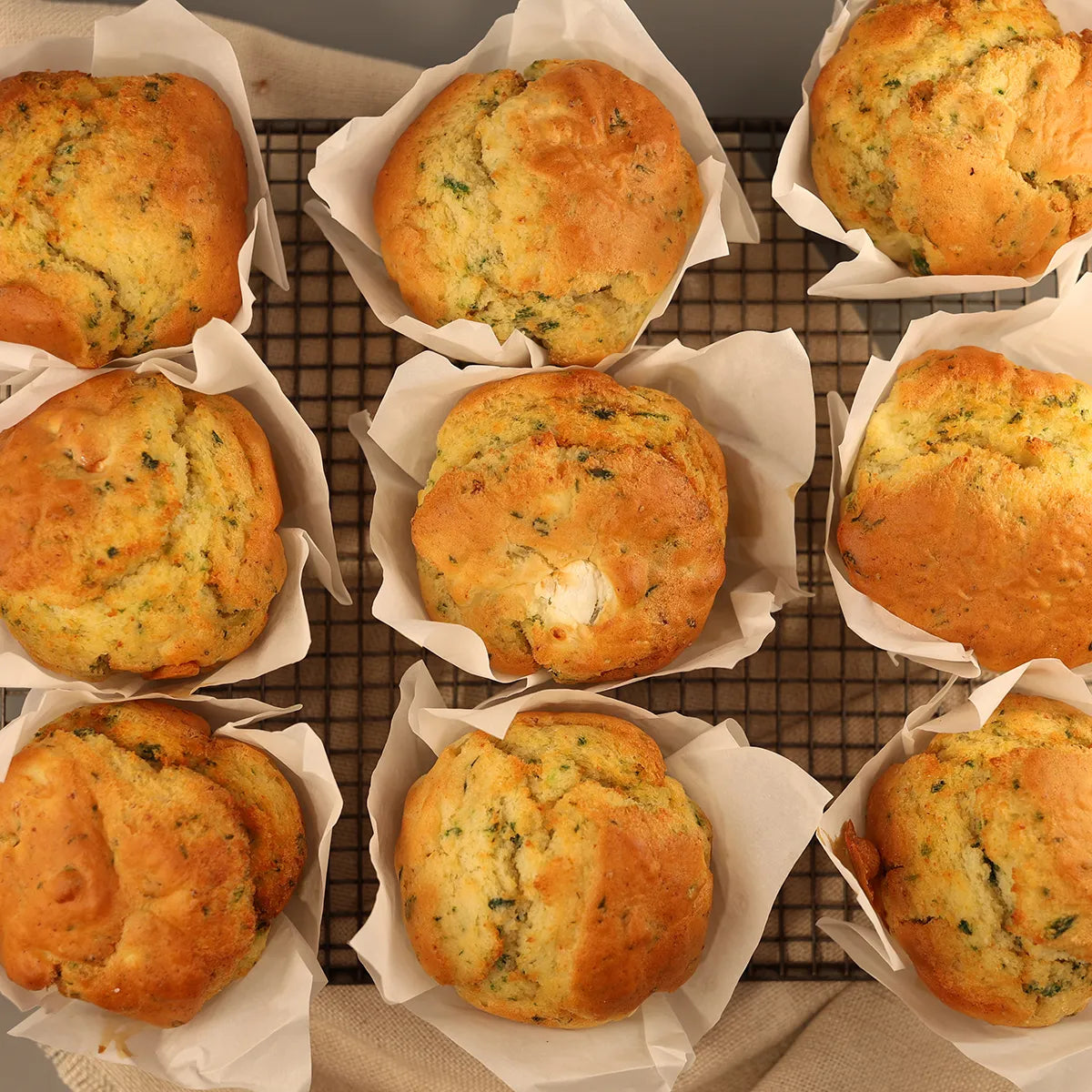Spinach & Fetta Muffin