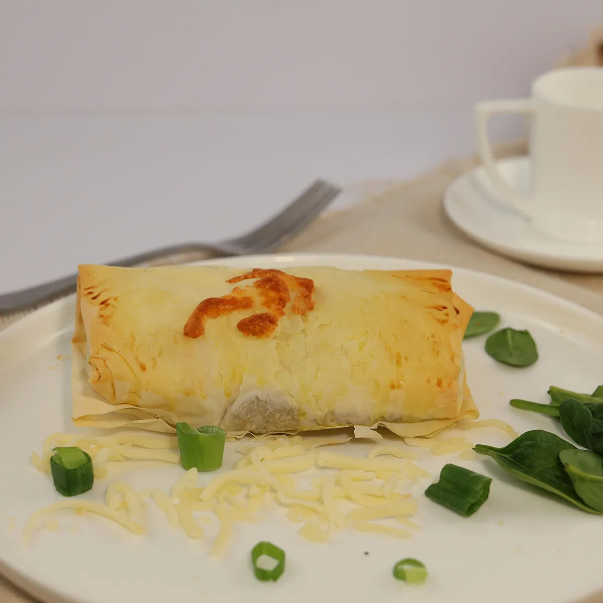 Steak, Bacon & Cheese Filo
