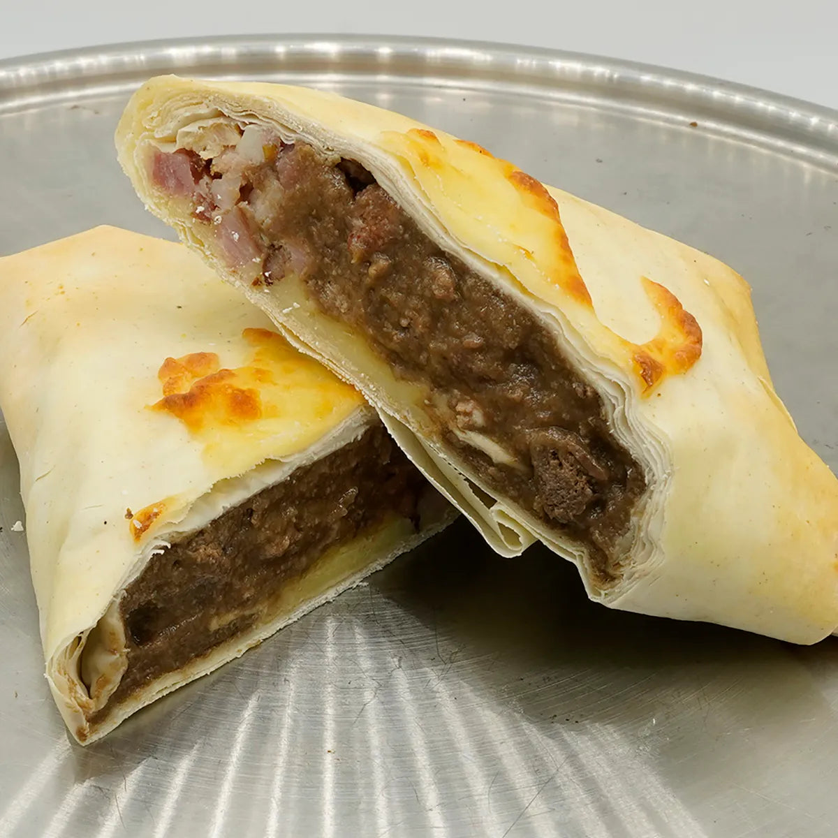 Steak, Bacon & Cheese Filo