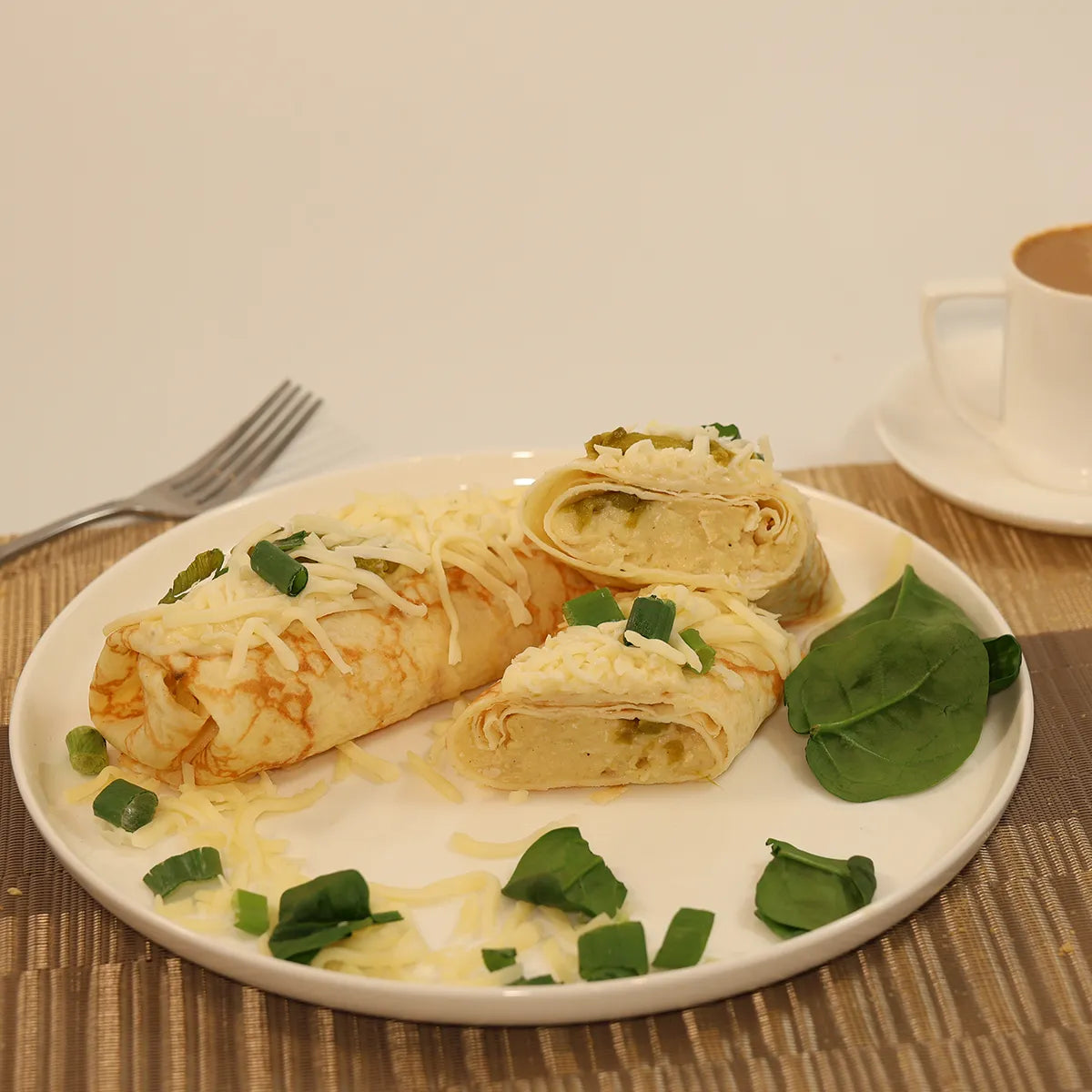 Chicken Asparagus Crepes